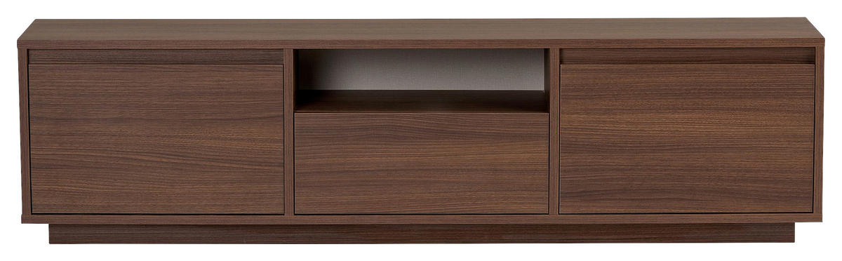 TV-ELEMENT Holzwerkstoff Walnussfarben  - Walnussfarben, MODERN, Holzwerkstoff (160/42/30cm) - MID.YOU