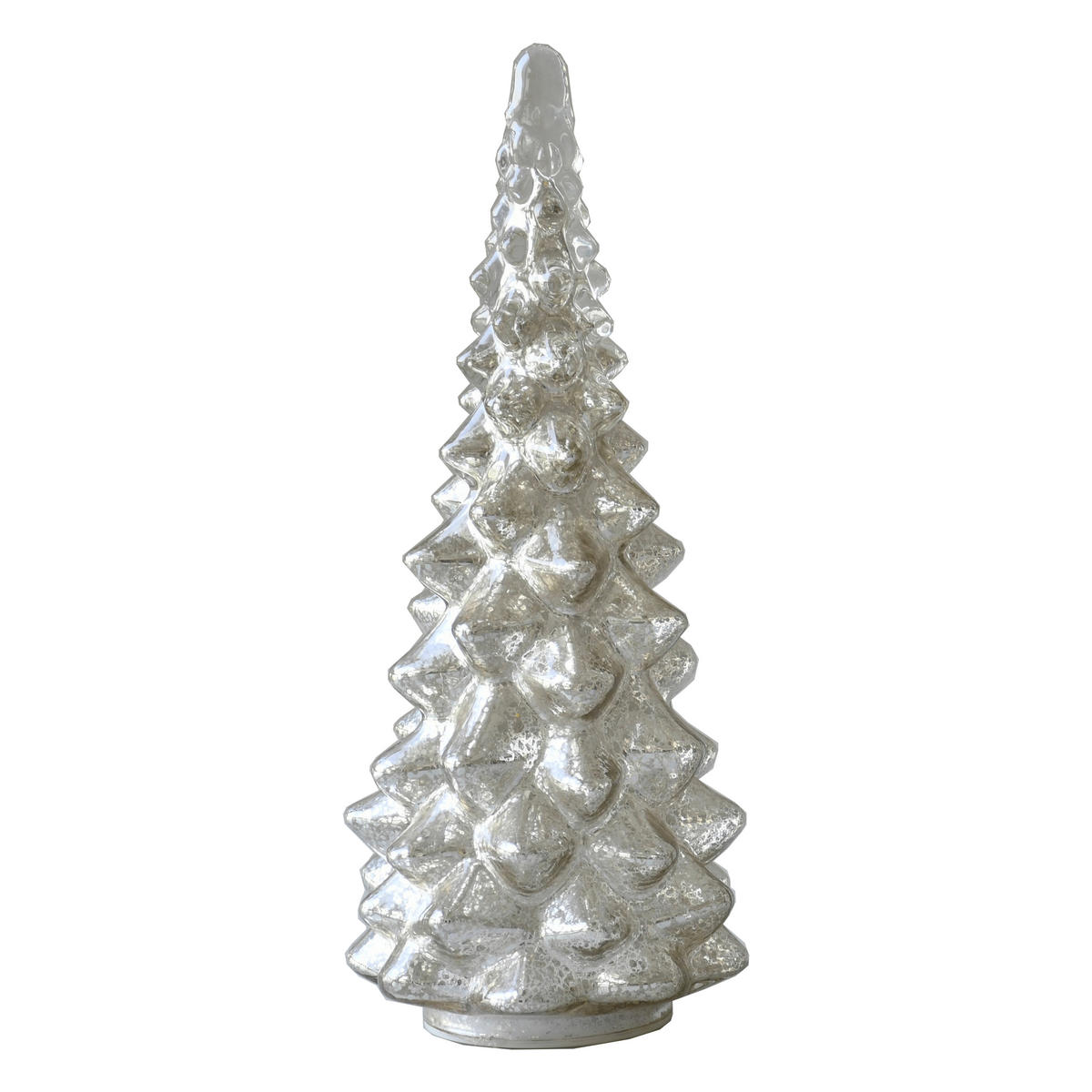 DEKOBAUM  - Silberfarben, LIFESTYLE, Glas (15/35cm) - X-Mas