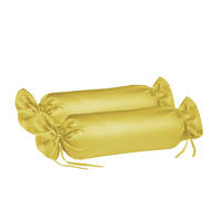 NACKENROLLENBEZUG 2er-Set COLOURS  - Olivgrün, Basics, Textil (40/15cm) - Fleuresse