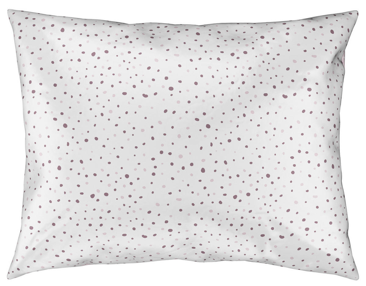 OBOJESTRANSKA POSTELJNINA HAVA 140/220 cm saten roza  - roza, Konvencionalno, tekstil (140/220cm) - Esposa
