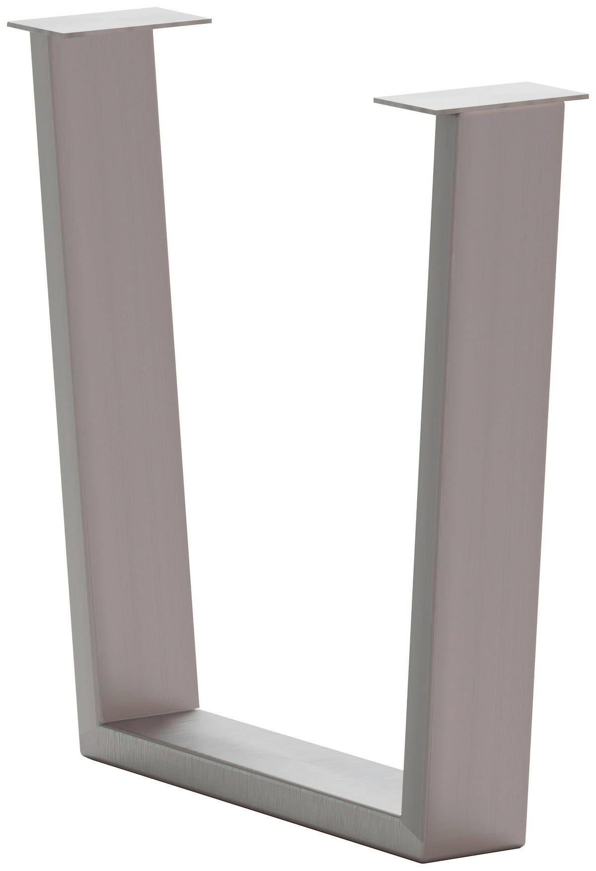 TISCHGESTELL in Metall 73/17/74 cm   - Edelstahlfarben, Design, Metall (73/17/74cm) - Waldwelt