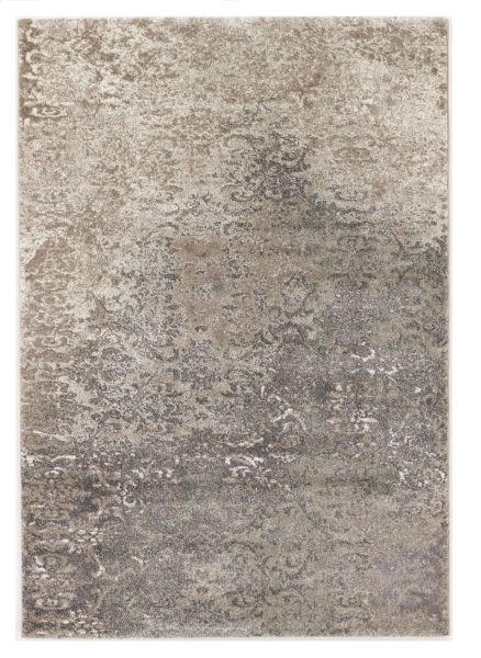 VINTAGE-TEPPICH 65/130 cm Palermo  - Braun/Grün, Trend, Textil (65/130cm) - Novel