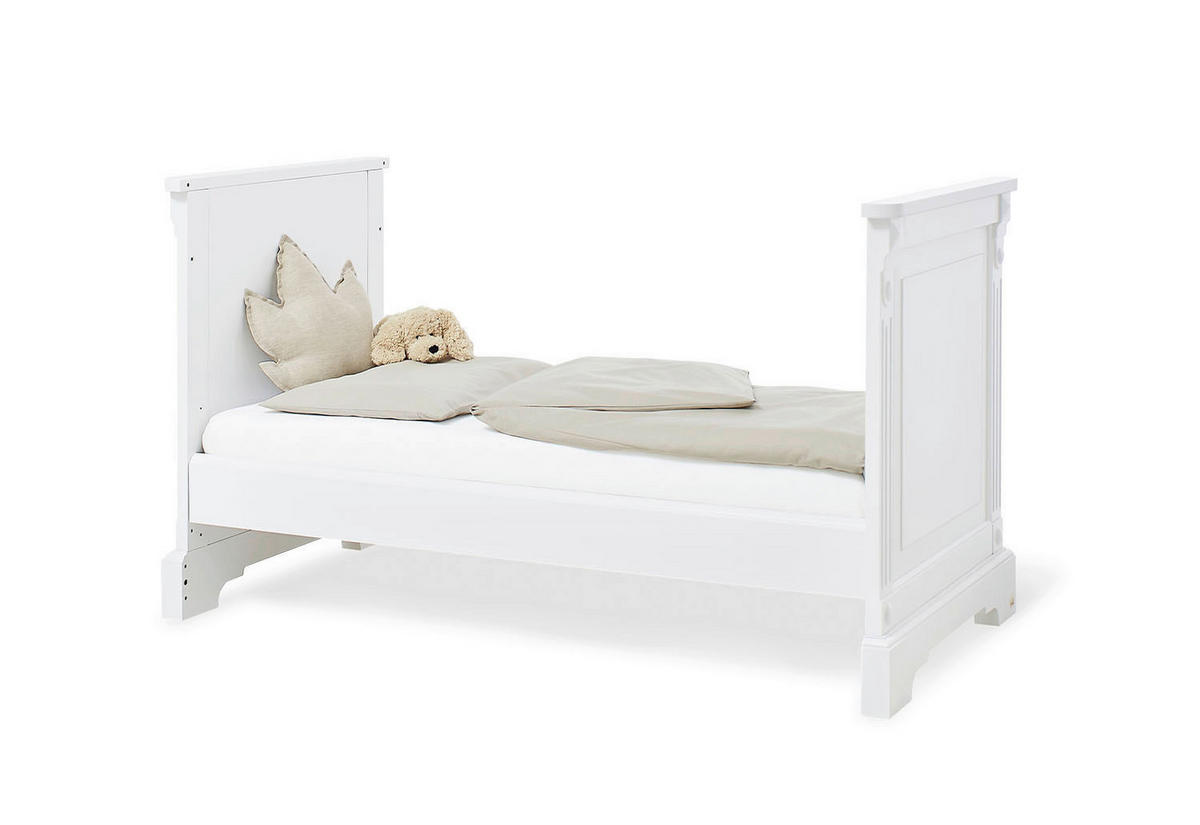 BABYZIMMER PINOLINO EMILIA  - Weiß, ROMANTIK / LANDHAUS, Holzwerkstoff - Pinolino