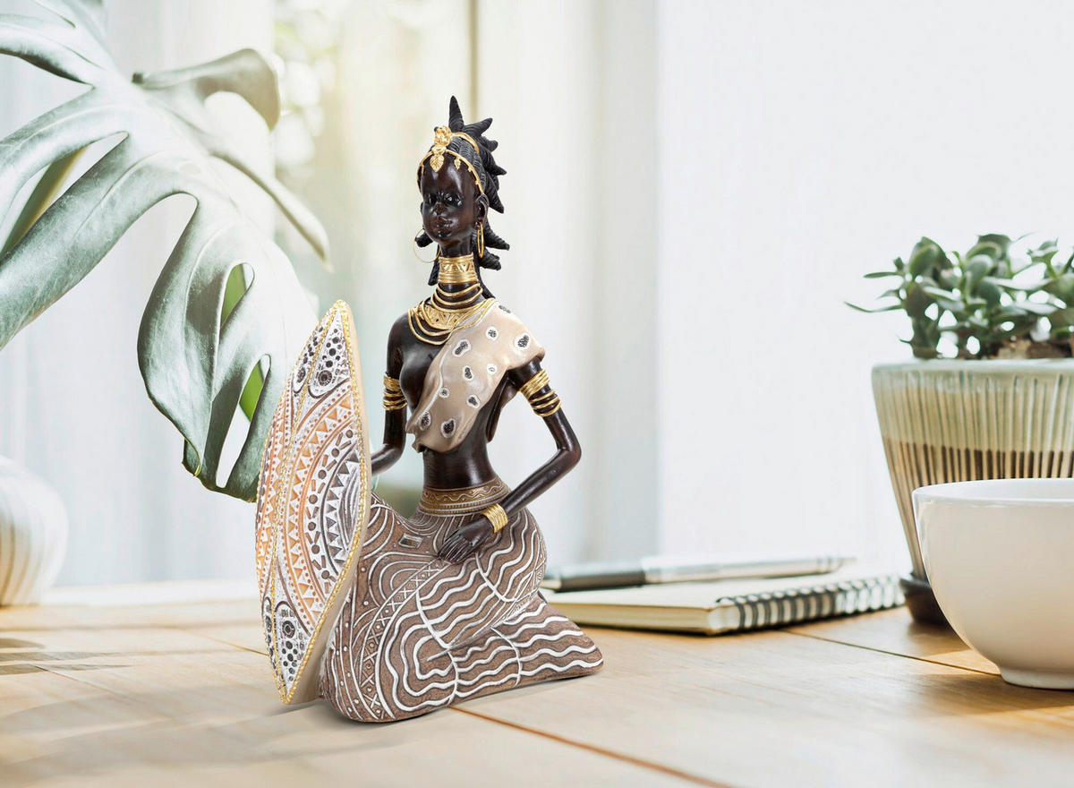 SKULPTUR - Multicolor, Basics, Kunststoff (13.5/24.5/9cm)