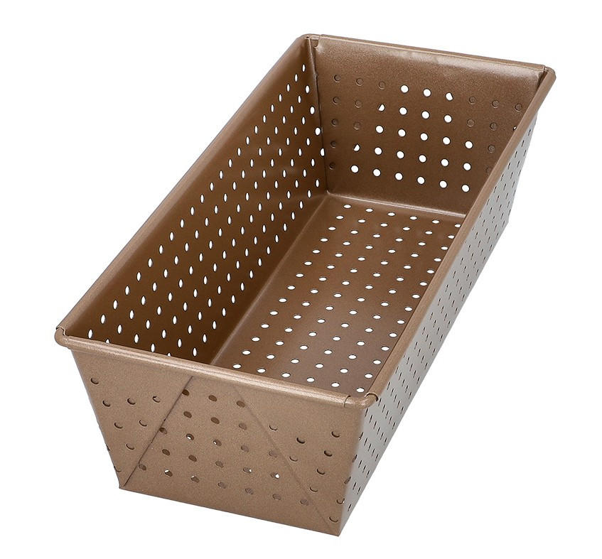 BROTBACKFORM  - Goldfarben, Design, Metall (31/7,5/11,5cm) - Birkmann