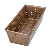 BROTBACKFORM  - Goldfarben, Design, Metall (31/7,5/11,5cm) - Birkmann