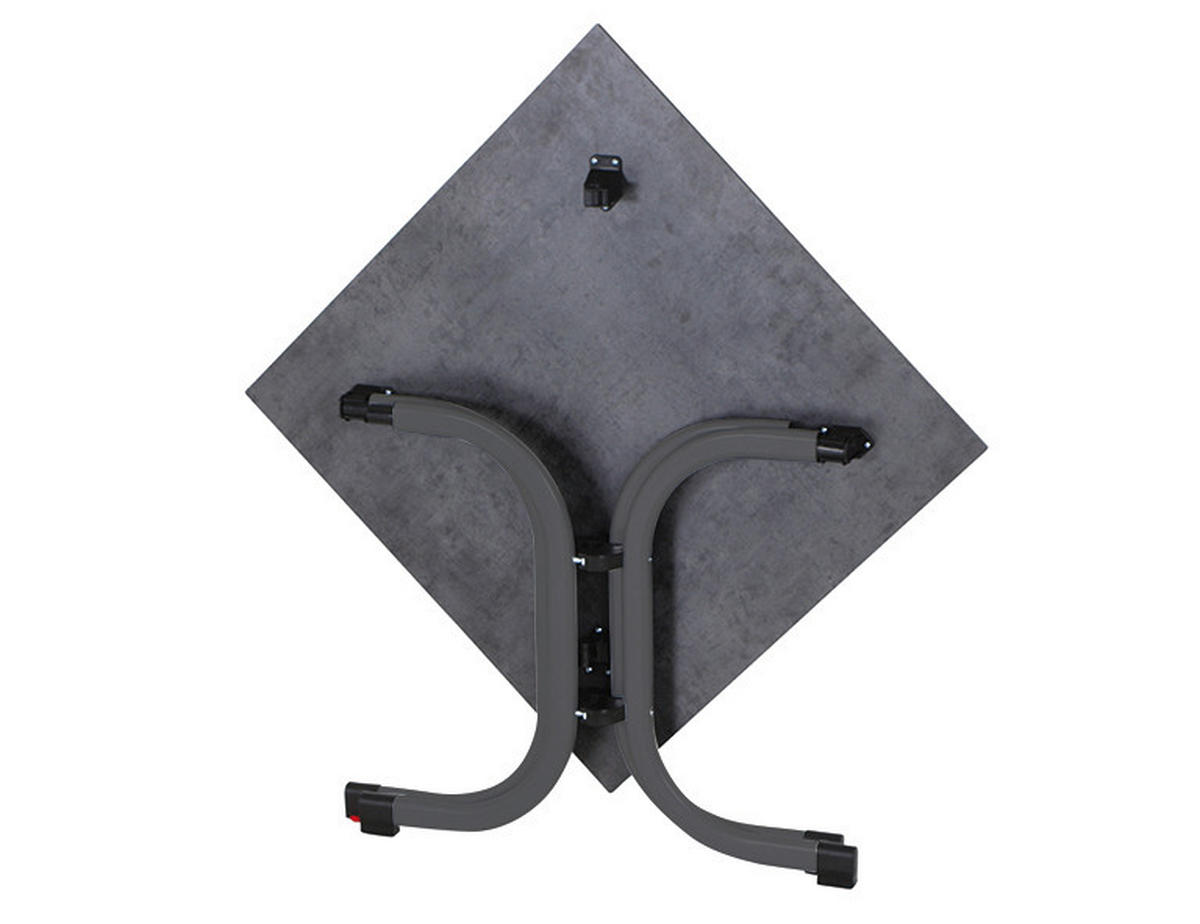 GARTENGARNITUR 3-teilig Stahl  - Anthrazit, Basics, Kunststoff/Metall (57/80/56cm) - Siena Garden