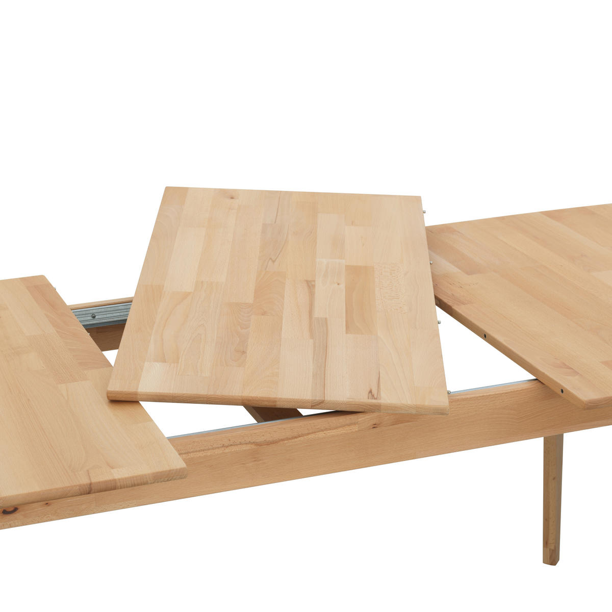 ESSTISCH in Holz 140-190/90/75 cm  - Kernbuche, Natur, Holz (140-190/90/75cm) - Livetastic