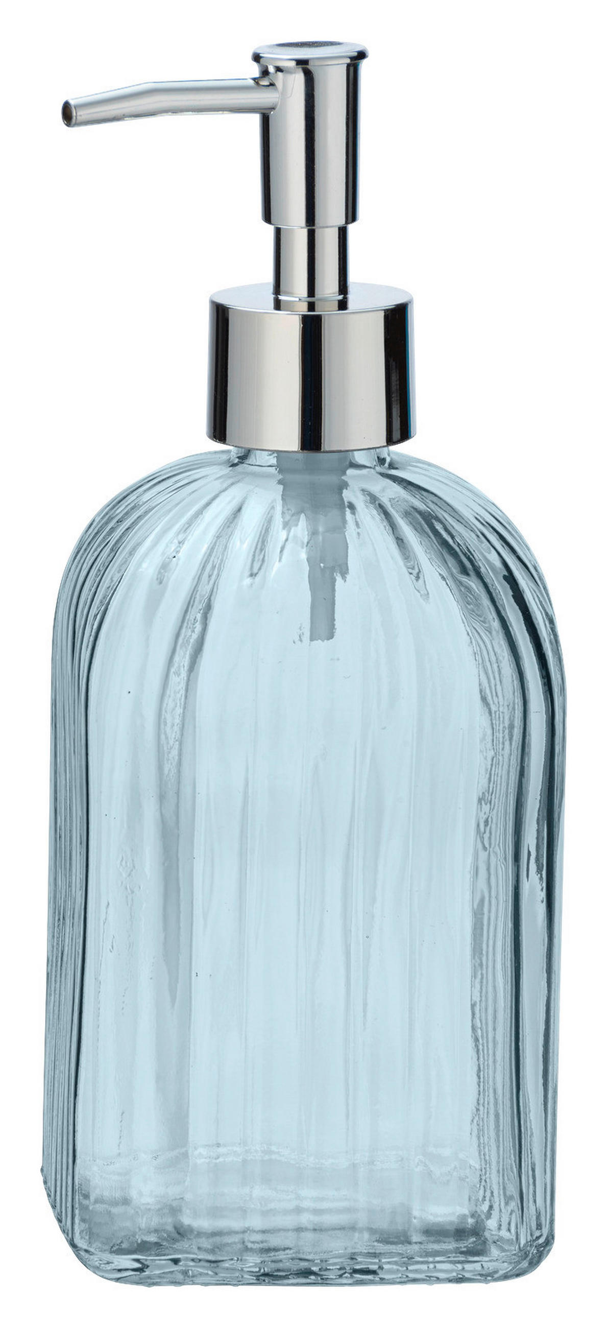 SEIFENSPENDER Glas  - Transparent, Basics, Glas (7,5/19/7,5cm) - Wenko