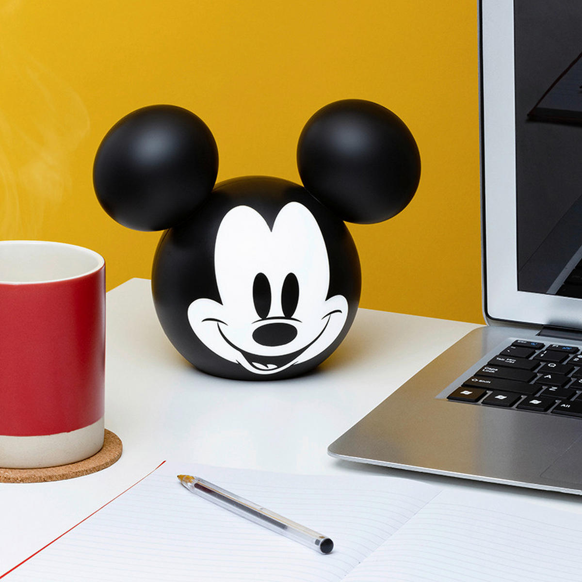 LED-DEKOLEUCHTE Mickey Mouse   - Multicolor/Schwarz, Basics, Kunststoff (17.8/14.5/11.05cm) - Disney