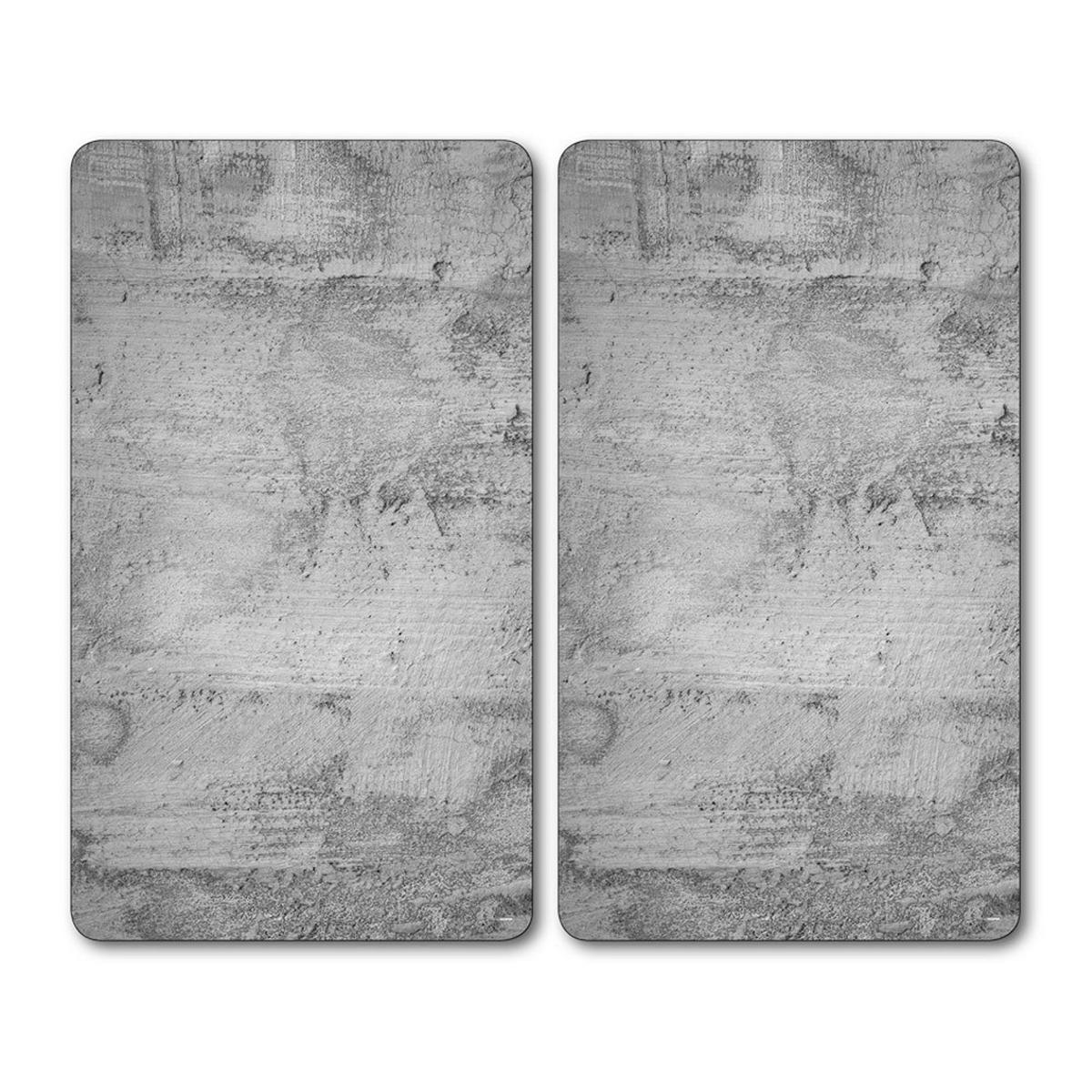 HERDABDECKPLATTE - Grau, Basics, Glas (52/30/0.8cm) - Kesper