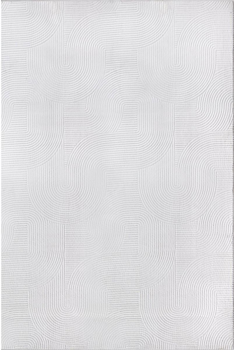 Novel Webteppich Stilo Weiß 120x160 cm