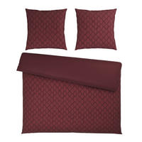 WENDEBETTWÄSCHE SNAKO Satin 200/200 cm  - Kirschrot, Design, Textil (200/200cm) - Dieter Knoll