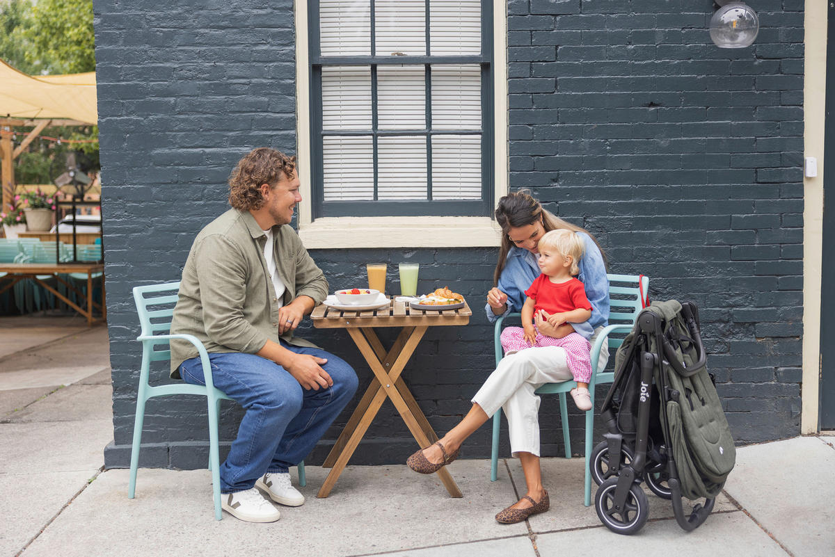 BUGGY Mydrift  - Dunkelgrün/Schwarz, Basics, Textil/Metall (58,5/108/97cm) - Joie