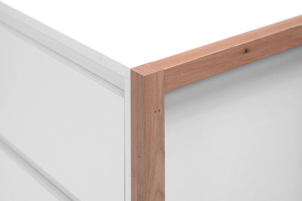 ECKSCHREIBTISCH 139/139/75 cm  in Weiß, Eiche Artisan  - Weiß/Eiche Artisan, MODERN, Holzwerkstoff (139/139/75cm) - MID.YOU