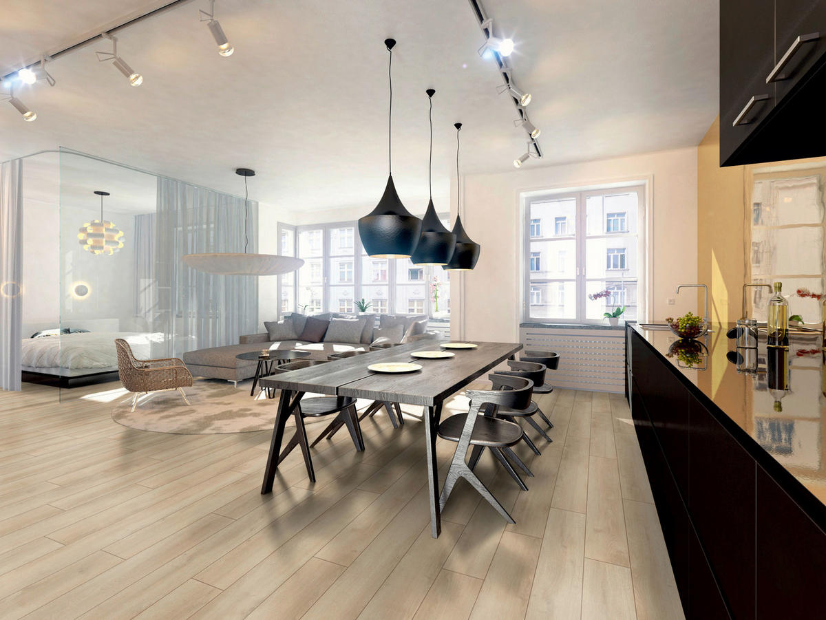 LAMINATBODEN Superior Advanced  - Eichefarben, KONVENTIONELL, Holz (138.0/19.3/0.8cm)