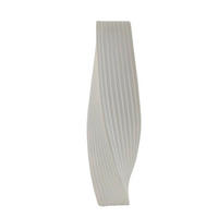VÁZA  - fehér, Basics, kerámia (16.5/58cm)
