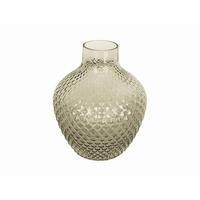 VASE 25 cm  - Grün, Trend, Glas (21/25/21cm) - Present Time