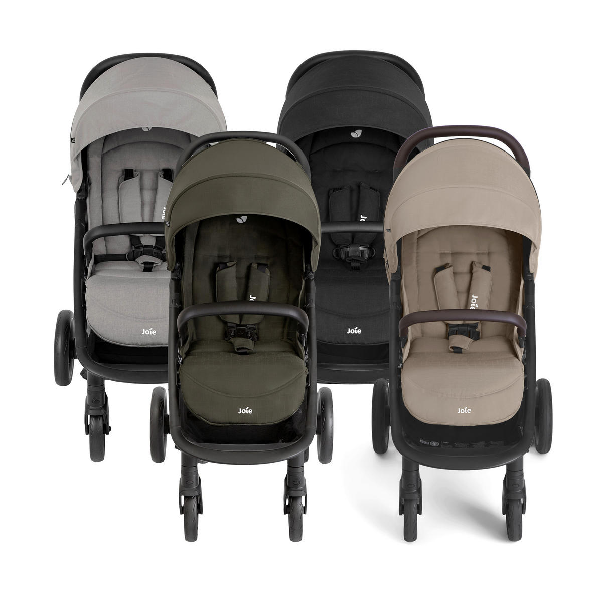 BUGGY Litetrax Pro  - Cappuccino, Basics, Textil (58/104/94cm) - Joie