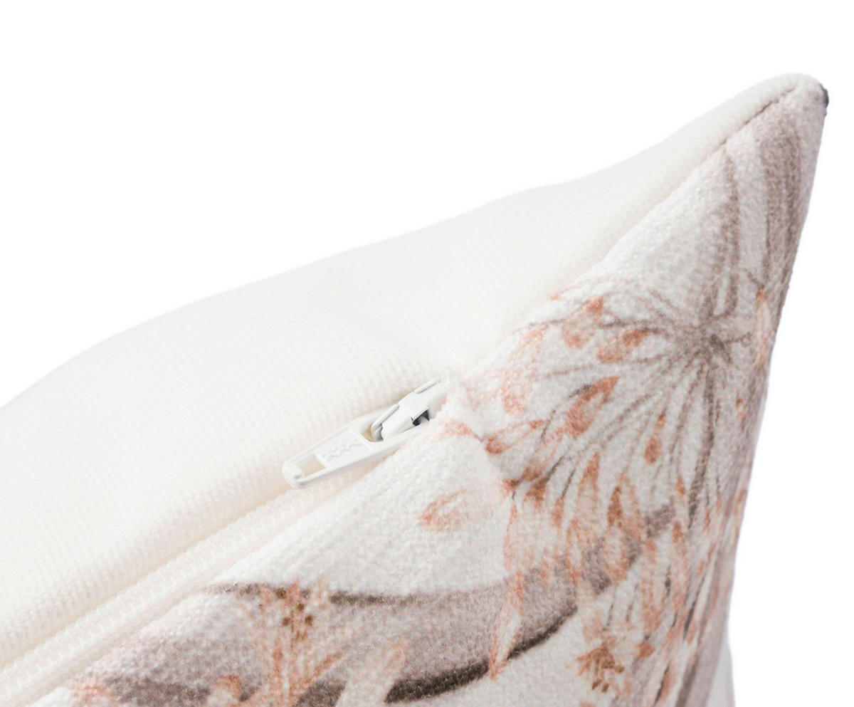 ZIERKISSEN  50/50 cm   - Schlammfarben, Basics, Textil (50/50cm) - Novel