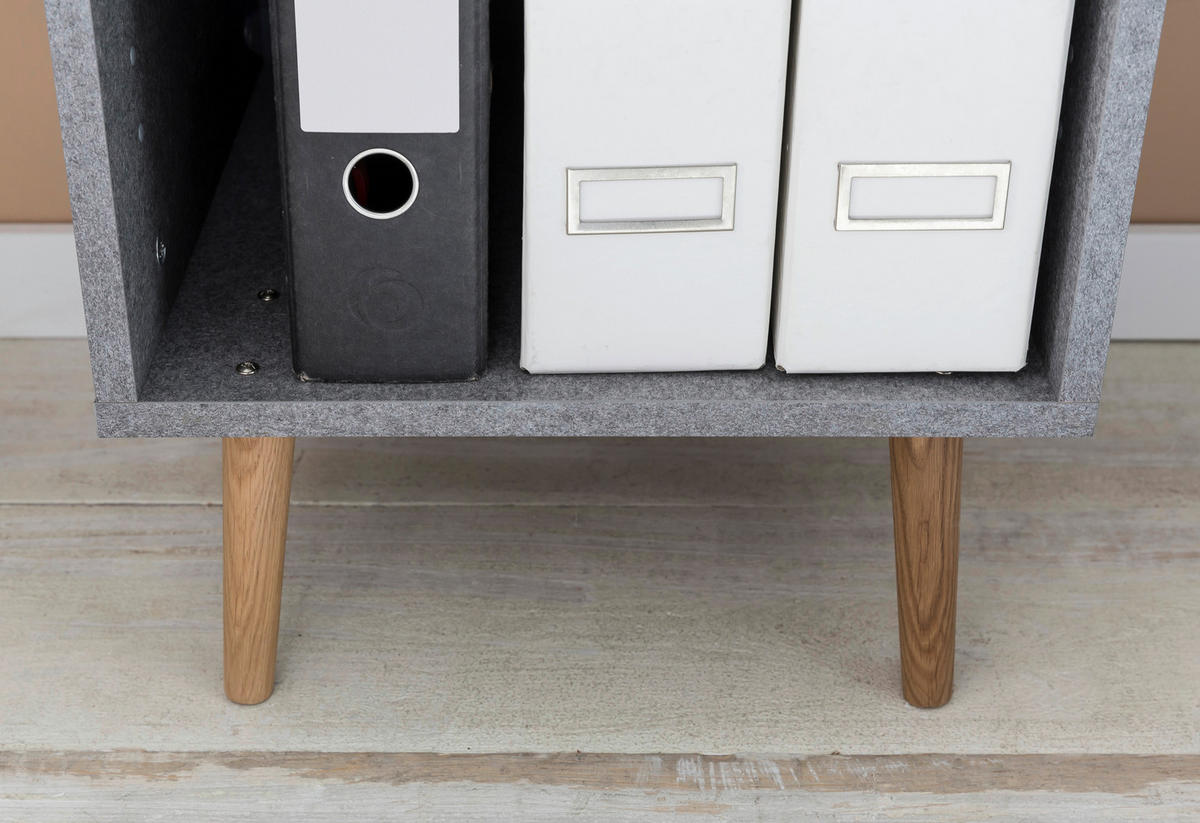 AKTENSCHRANK 40,2/195,7/39 cm  - Grau, MODERN, Holzwerkstoff (40,2/195,7/39cm)