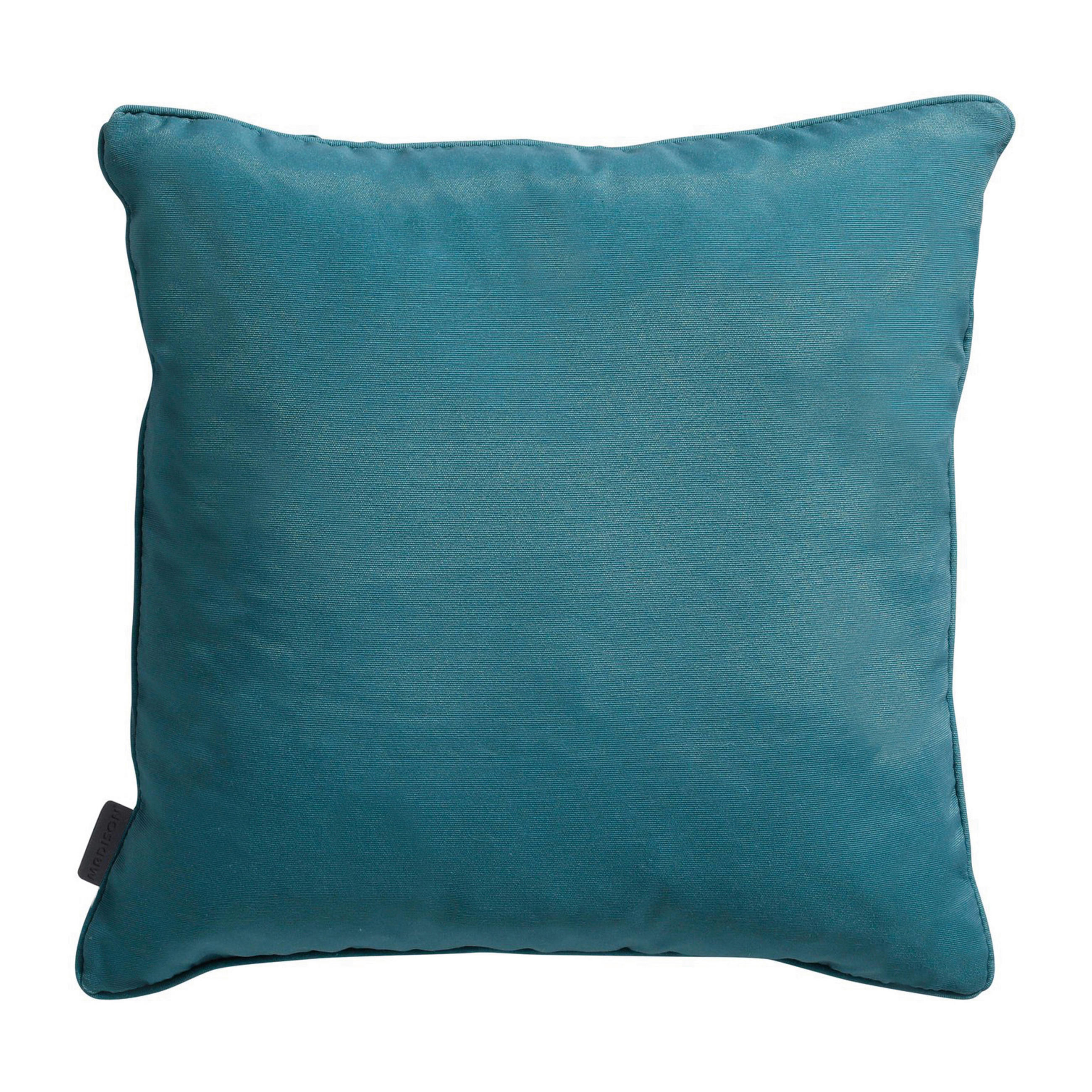ZIERKISSEN in Blau Uni  - Blau, Basics, Textil (45/45/8cm)