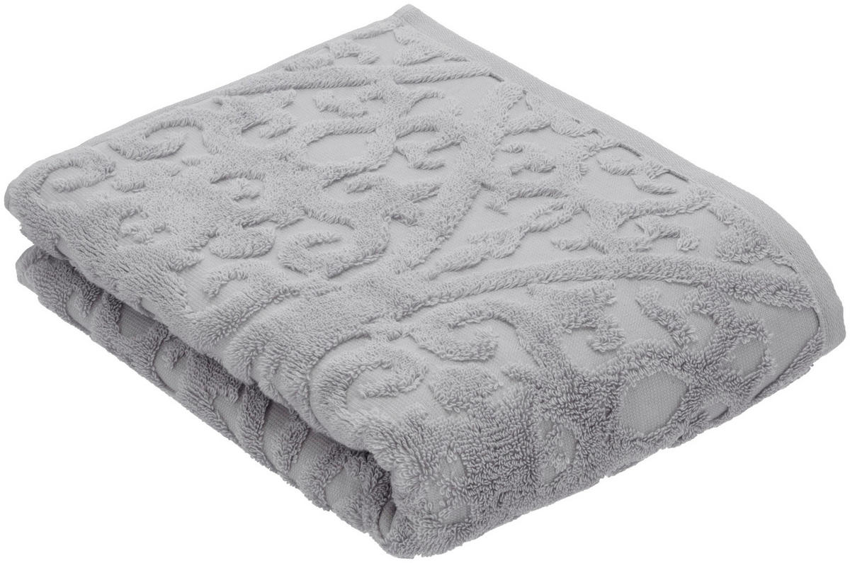 DUSCHTUCH 67/140 cm Fidelio  - Grau, Basics, Textil (67/140cm) - Vossen