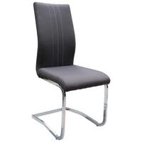 STOLICA  taupe  metal, tekstil      - bijela/boje kroma, Design, metal/tekstil (43/100/59cm) - Xora
