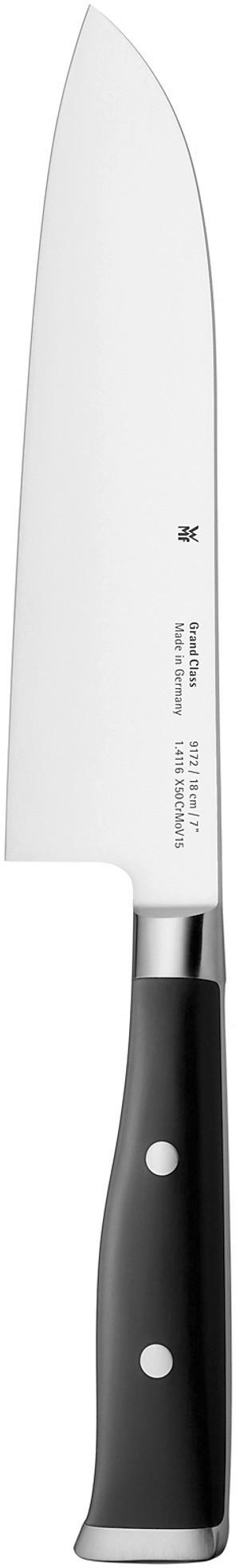 SANTOKUMESSER Grand Class Stahl 33 cm  - Edelstahlfarben/Schwarz, Design, Kunststoff/Metall (33cm) - WMF