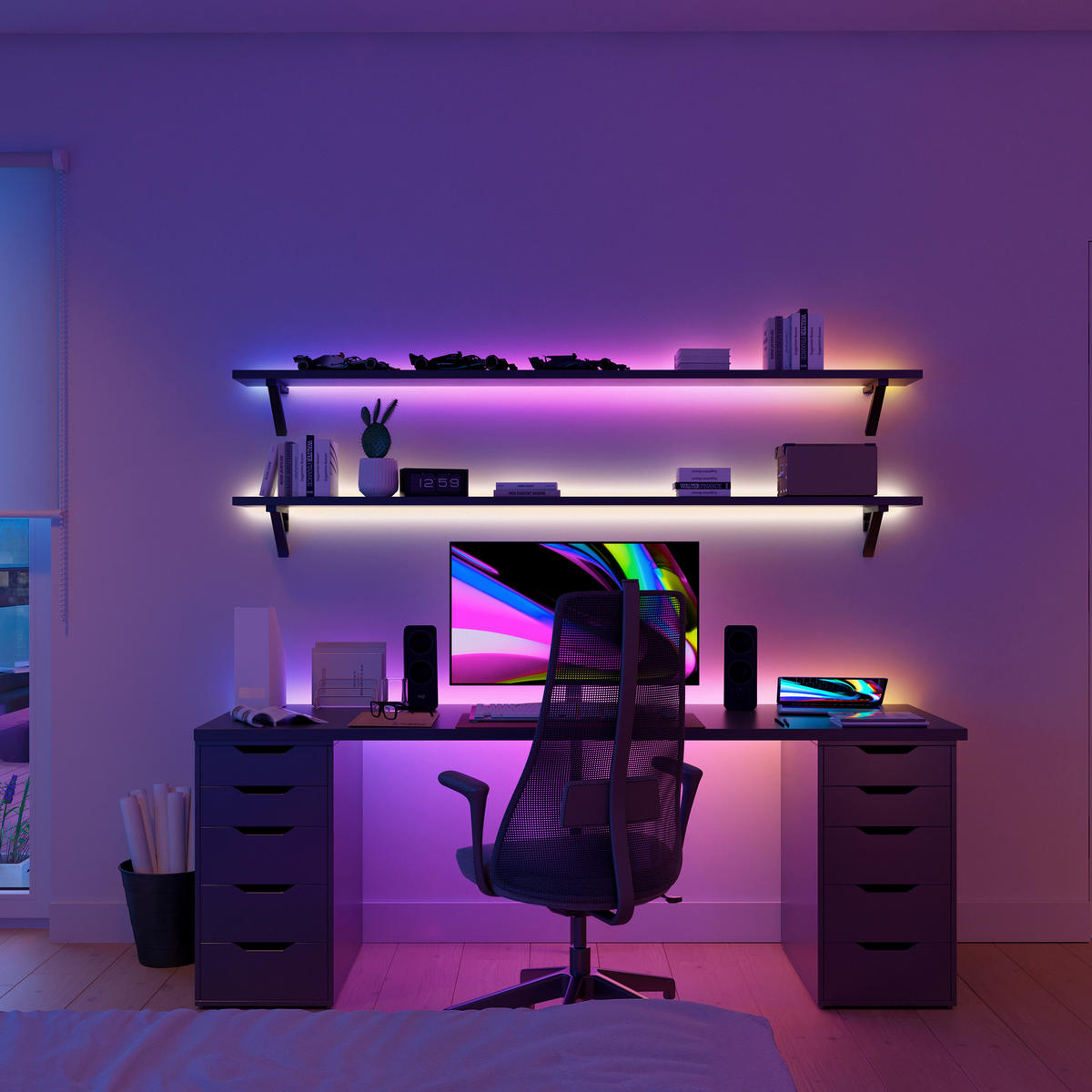 LED-STRIP Essential 1/0.2/500 cm  - Weiß, Basics, Kunststoff (1/0.2/500cm) - Philips HUE