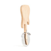 KRÁJAČ NA PIZZU,  - Basics, kompozitné drevo (4/2/6cm) - Kikkerland