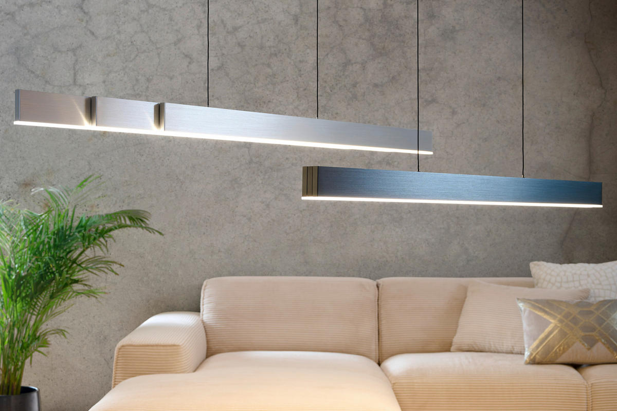 LED-HÄNGELEUCHTE 200/8,2/240 cm  - Anthrazit, Design, Kunststoff/Metall (200/8,2/240cm) - Neuhaus PURE