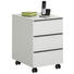 ROLLCONTAINER Weiß - Anthrazit/Weiß, KONVENTIONELL, Kunststoff/Metall (39,8/60,9/50cm) ROLLCONTAINER Weiß - Anthrazit/Weiß, KONVENTIONELL, Kunststoff/Metall (39,8/60,9/50cm)