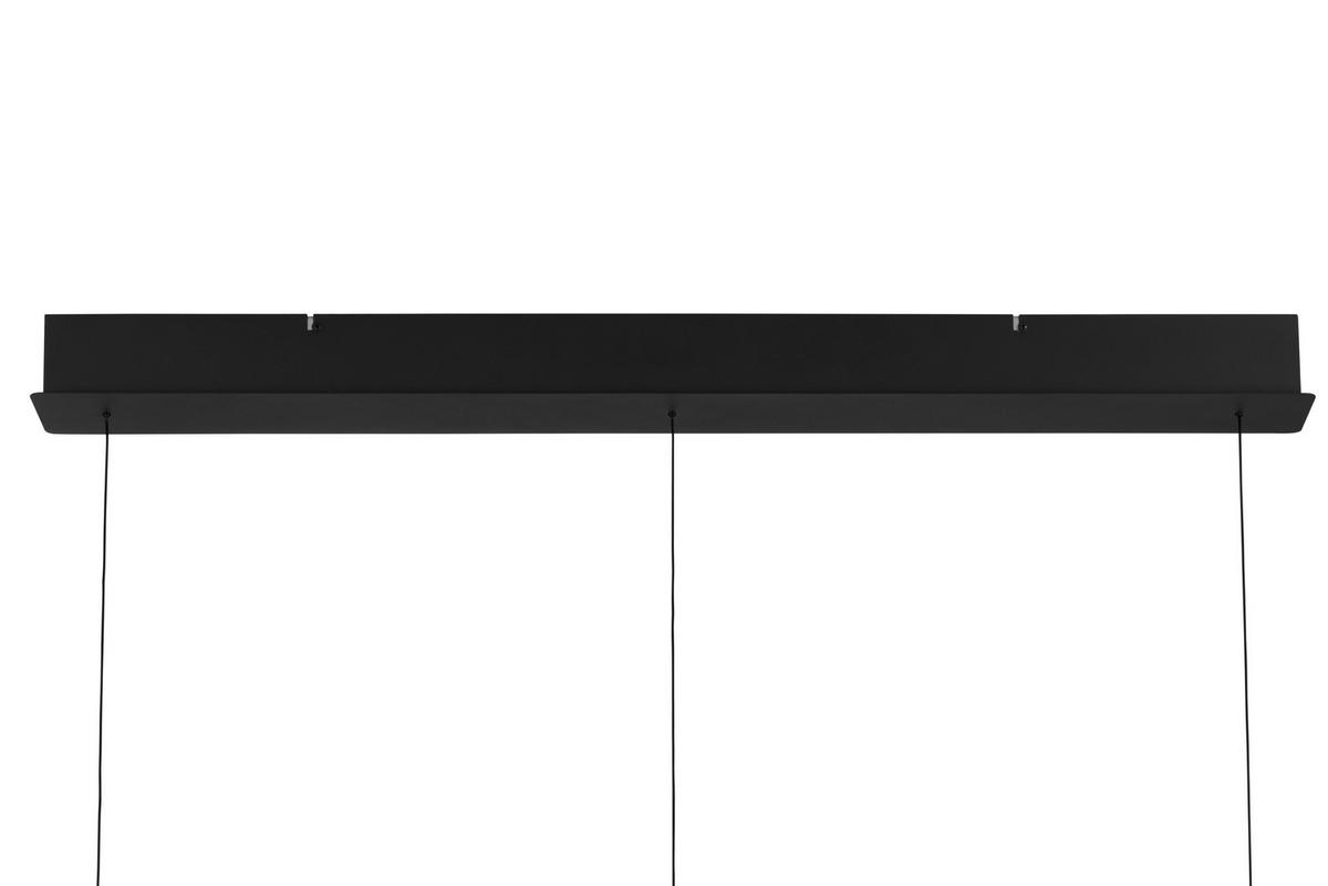 LED-HÄNGELEUCHTE 100/12/180 cm    - Braun, Design, Glas/Metall (100/12/180cm) - Dieter Knoll