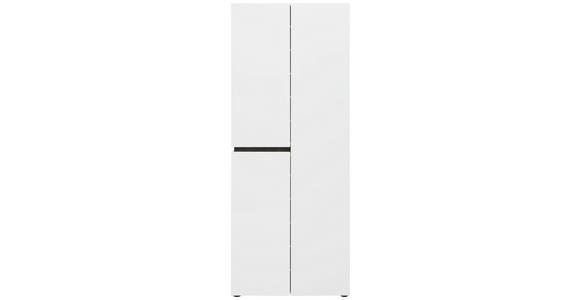 SCHUHSCHRANK 80,1/200/34 cm - Anthrazit/Weiß, Design (80,1/200/34cm) - Voleo