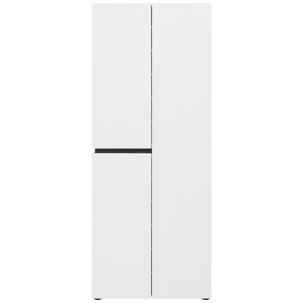 Thumbnail - Voleo Schuhschrank, Anthrazit, Weiß, 10 Fächer, 80.1x200x34 cm, erweiterbar, Typenauswahl, Beimöbel erhältlich, Garderob...