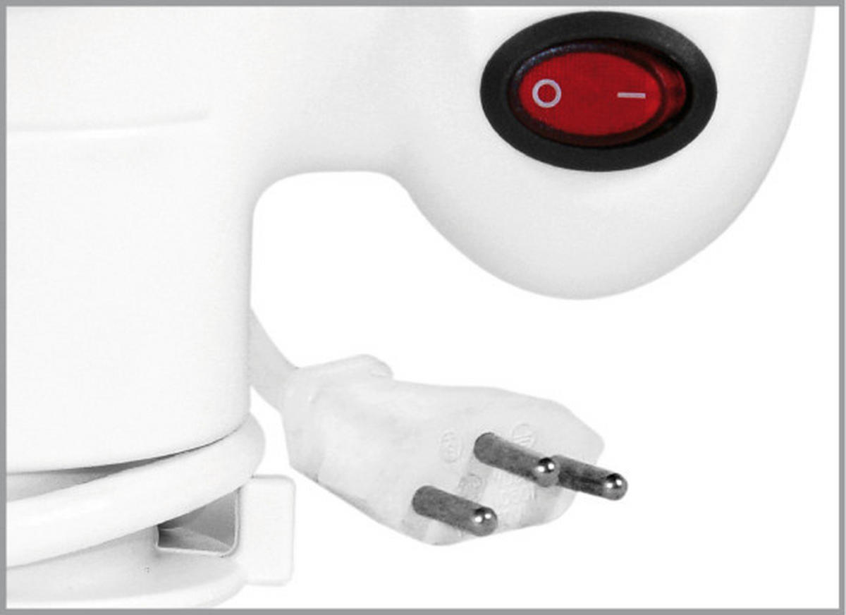 EIERKOCHER - Weiss, Modern, Kunststoff (23/6/13cm) - Trisa Electronics