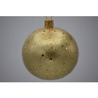 CHRISTBAUMKUGEL 7 cm  - Dunkelrot, Basics, Glas/Metall (7cm) - X-Mas