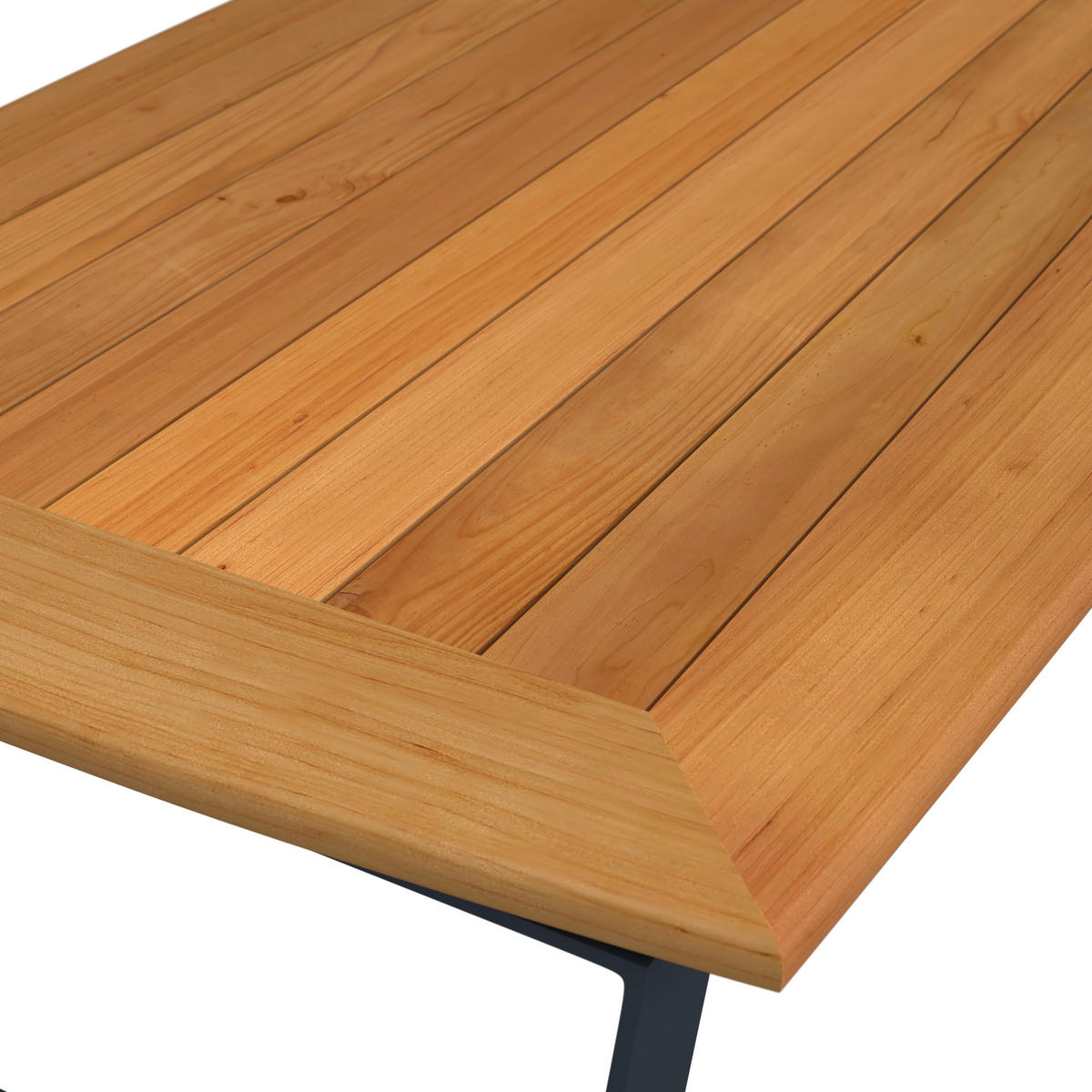 LOUNGEGARNITUR Teakholz Aluminium  - Dunkelgrau, MODERN, Holz/Metall - Ambia Garden