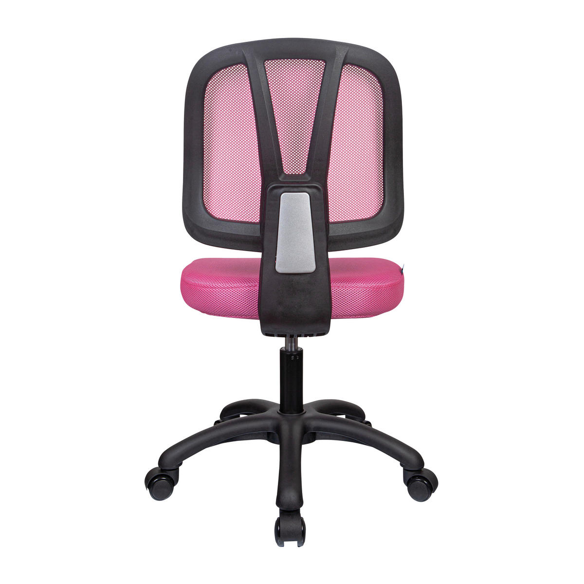 OTOČNÁ ŽIDLE PRO MLÁDEŽ, síťovina, růžová - růžová, Basics, textil/plast (46/84/51cm) - MID.YOU