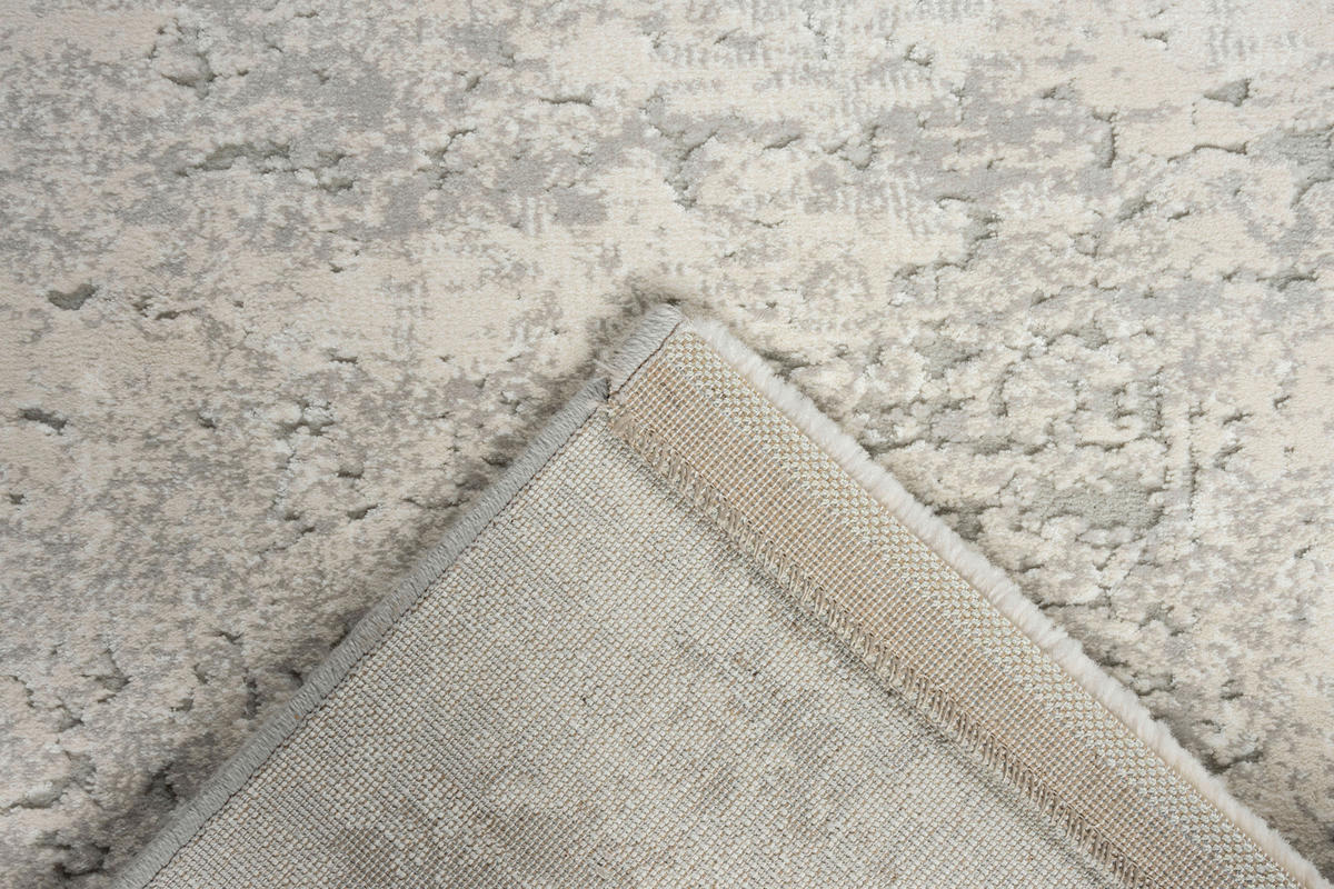 WEBTEPPICH  Wohnzimmer 200/290 cm Canyon Creme, Hellgrau, Beige  - Beige/Creme, Basics, Kunststoff/Textil (200/290cm) - Novel