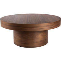 SOFFBORD i trä 98/98/41 cm  - nötfärg, Design, trä (98/98/41cm) - Best Price