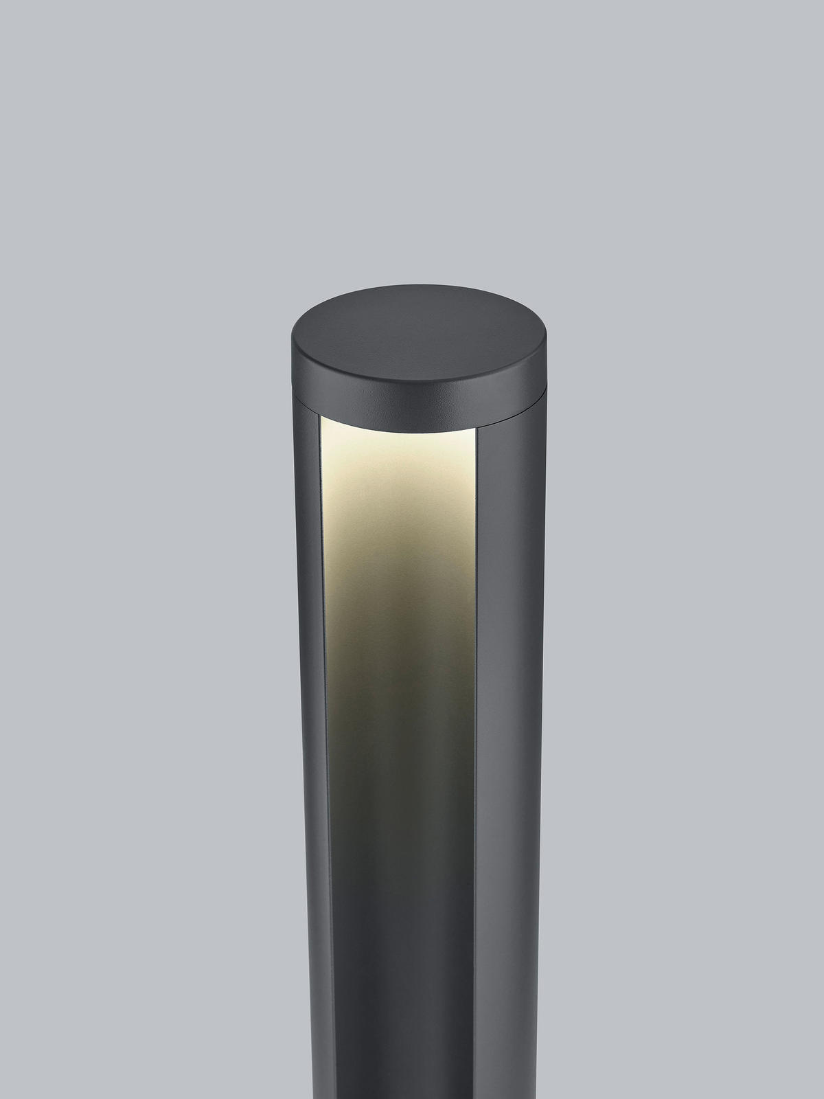 AUSSENSTEHLEUCHTE Sky 12/75 cm  - Graphitfarben, Design, Metall (12/75cm) - Helestra