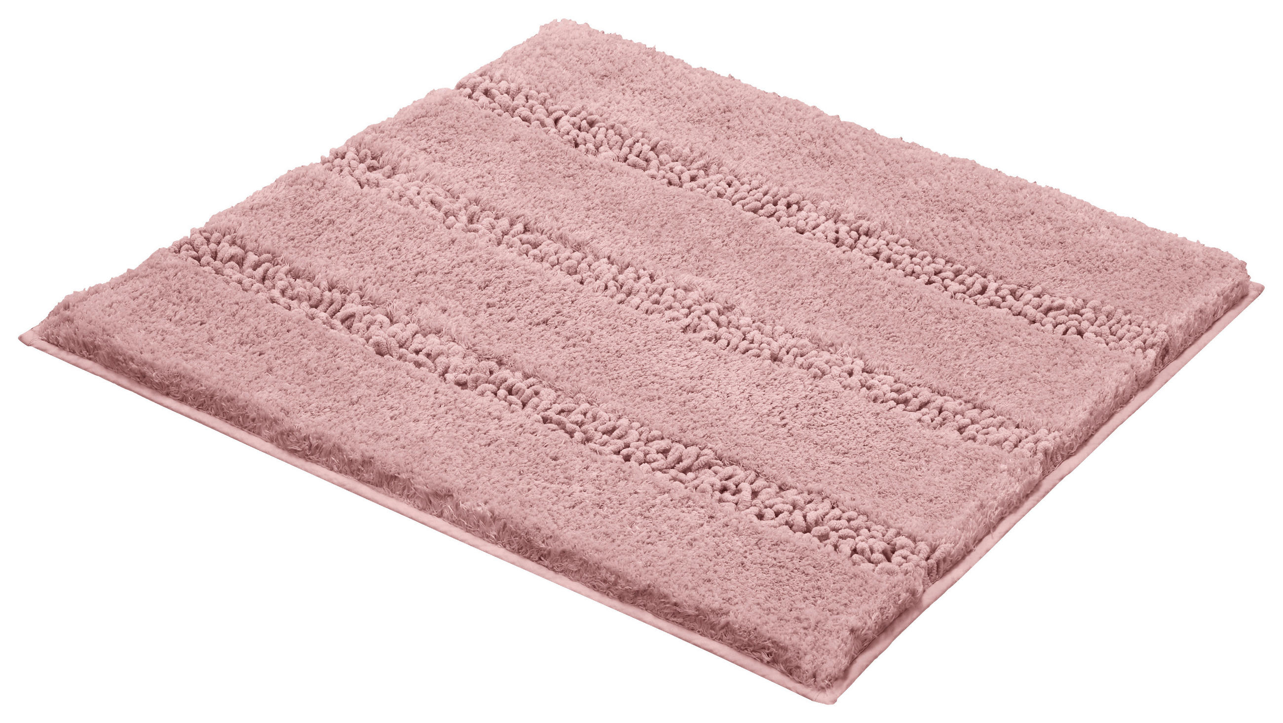 BADTEPPICH Rosa 60/60 cm  - Rosa, Konventionell, Kunststoff/Textil (60/60cm) - Kleine Wolke