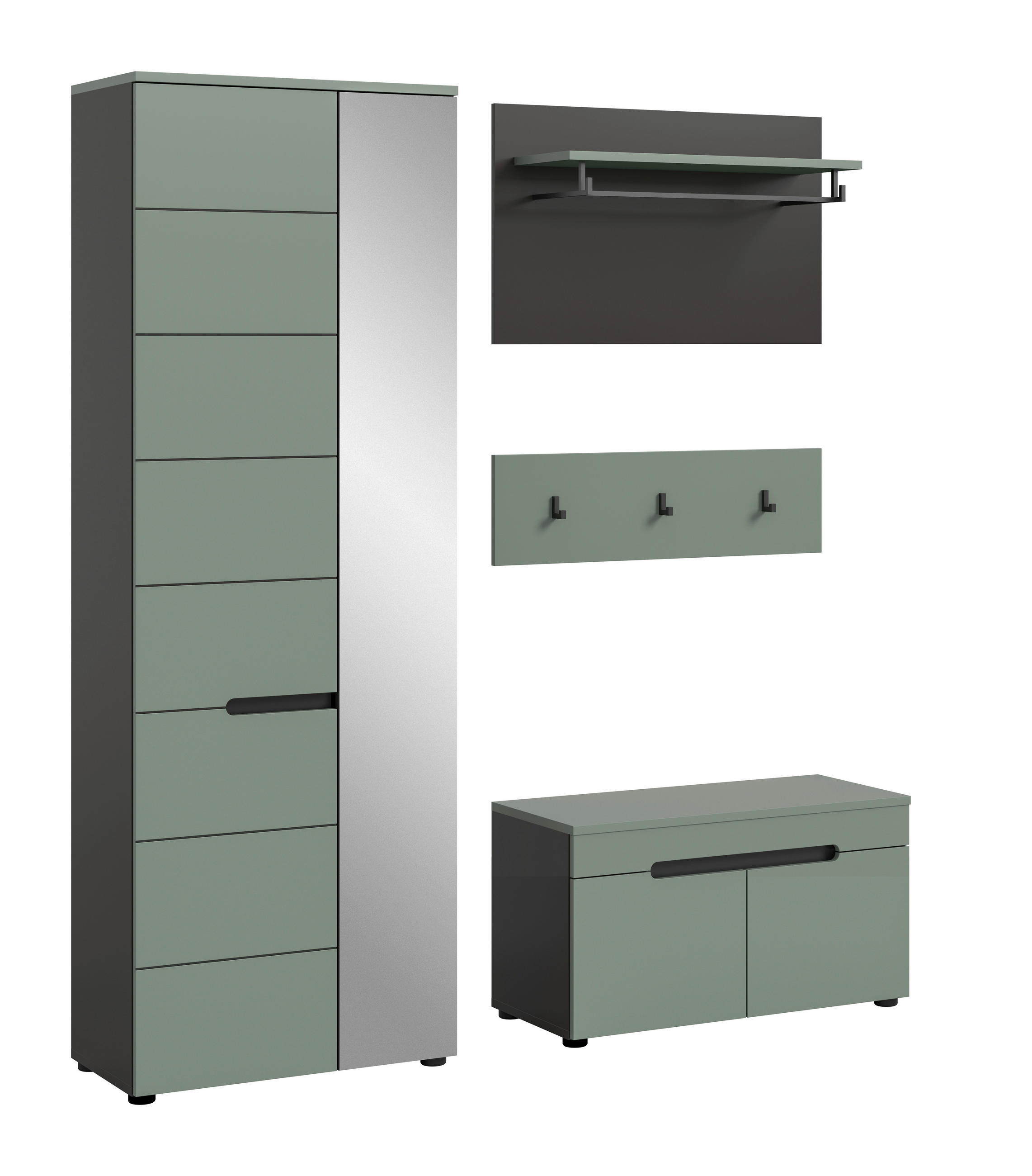 Ansamblu De Hol, 3 piese, 160/190/37 cm