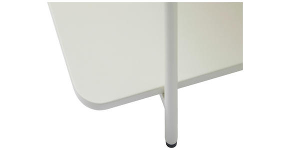 BEISTELLTISCH 45/45/44,3 cm Creme quadratisch - Creme, Basics, Metall (45/45/44,3cm) - Xora