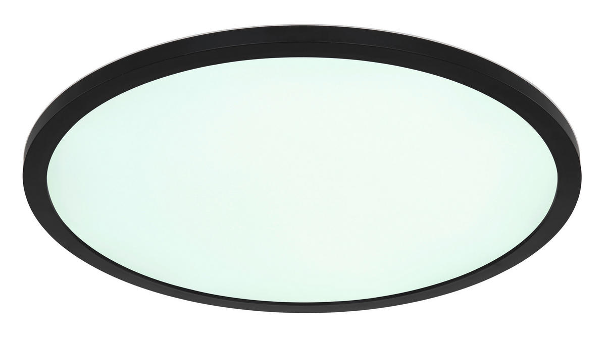 LED-DECKENLEUCHTE 21 W  42/2,5 cm    - Weiss/Opal, Design, Kunststoff (42/2,5cm) - Globo