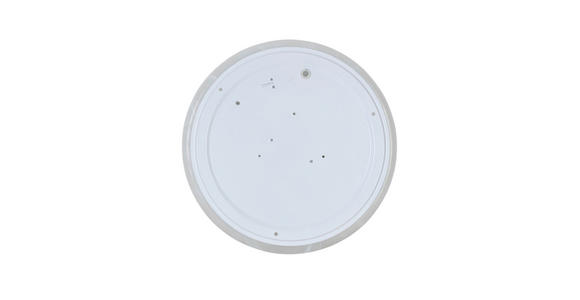 LED-DECKENLEUCHTE 26/8 cm - Alabasterfarben/Weiß, Basics, Kunststoff/Metall (26/8cm) - Boxxx