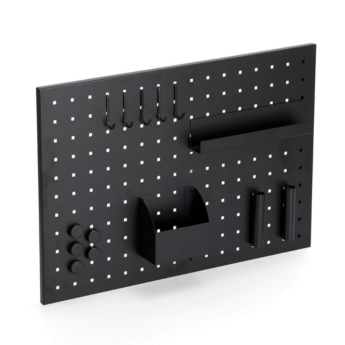 MEMOBOARD - Schwarz, Basics, Metall (50/35/1cm) - Zeller Present