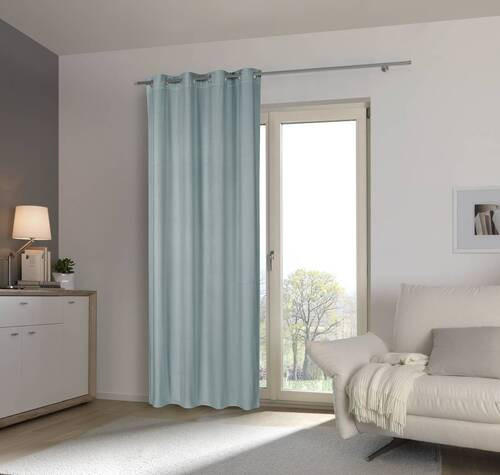 PERDEA CU INELE TIP CAPSĂ obscuritate  - verde, Konventionell, textil (140/245cm) - Esposa